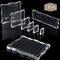 7 PCS Acrylic Stamp Blocks Set Clear Stamping Blocks Tools with Grid and Grip, Decorative Stamp Blocks for Kids Scrapbooking Crafts Making, DIY Crafts Ornaments